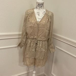 Shoshanna long sleeve mini dress size 4
